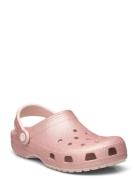 Crocs Classic Glitter Clog Rosa