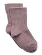 Melton All Smiles Knee Socks Lila