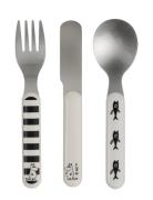 Moomin Water And Bath, Cuttlery, 3-Part Home Meal Time Cutlery Multi/p...