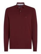 Tommy Hilfiger 1985 Regular Ls Polo Burgundy