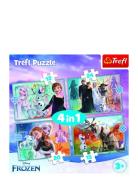 Trefl 4 I 1 12+15+20+24 Bit Frozen 2 Toys Puzzles And Games Puzzles Cl...