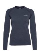 Craft Core Dry Active Comfort Ls W Marinblå