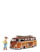 Woody Van With Figure, 1:24 Toys Playsets & Action Figures Play Sets M...