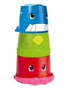 ABC Abc Bucket With Stacking Cups Kräm