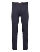 GANT Slim Twill Chinos Marinblå