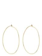 LUV AJ The Capri Wire Hoops-Gold Guld