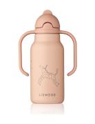 Kimmie Water Bottle 250 Ml Home Meal Time Pink Liewood