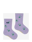 Bobo Choses Baby Pansy Flower All Over Long Socks Lila