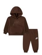 Nike Nike Sportswear Futura Pullover Hoodie And Pants Set Brun