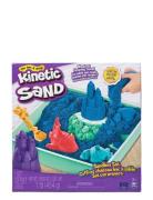 Kinetic Sand Sandbox Set - Blue Toys Creativity Drawing & Crafts Craft...