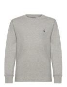 Ralph Lauren Kids Cotton Jersey Long-Sleeve Tee Grå