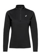 Asics Core Ls 1/2 Zip Winter Top Svart