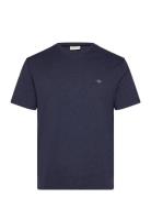 GANT Emb Archive Shield Tshirt Blå