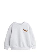 Mini Rodini Dog Emb Sweatshirt Grå