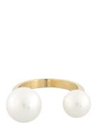 SNÖ Of Sweden Next Pearl Ring G/White - S Guld