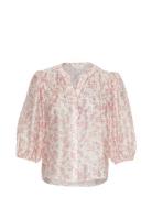 MSCH Copenhagen Mschisadora 3/4 Shirt Aop Rosa