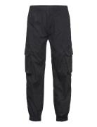 Lindex Trousers Vilgot Poplin Cargo Svart