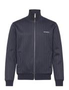 Les Deux Ballier Pinstripe Track Jacket Marinblå