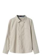 Name It Nkmnewsa Ls Shirt Noos Beige