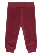 Fixoni Pants Velour Röd