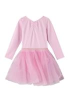 Name It Nmfononaja Ls Gym Dress Rosa