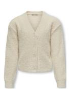 Kids Only Kogpiumo L/S Button Up Cardigan Knt Noos Beige