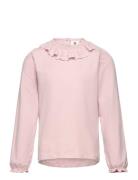 En Fant T-Shirt Ls Collar Rosa