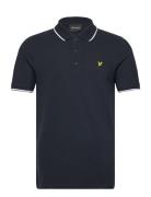 Lyle & Scott Tipped Polo Shirt Marinblå