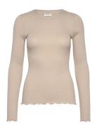 Rosemunde Long Sleeve T-Shirt Beige