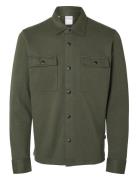 Selected Homme Slhjackie Sweat Jacket Noos Khaki Green