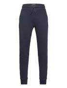 Mango Cotton Jogger-Style Trousers Marinblå