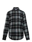 Jack & J S Jjjoshua Fall Flannel Shirt Ls Jnr Blå