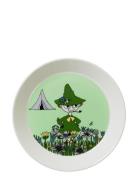 Arabia Moomin Plate Ø19Cm Snufkin Grön