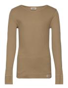 MarMar Copenhagen Plain Tee Ls Brun