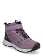 KEEN Ke Skua Mid Wp Y-Black Plum-Plum Perfect Lila