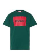 Hugo Kids Short Sleeves Tee-Shirt Grön