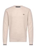 Fred Perry Waffle Stitch Jmpr Beige