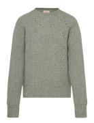 Creamie Pullover Knit Grön