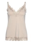 Rosemunde Rwbillie Lace Strap Top Grå