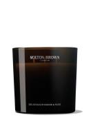 Molton Brown Delicious Rhubarb & Rose Luxury Scented Candle Nude