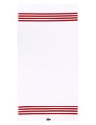 Lacoste Home Lcourtli Bath Towel Vit