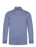 Hackett London Pima Cotton Polo Ls Blå