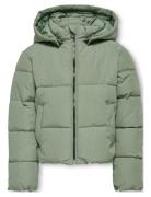 Kids Only Kogdolly Life Sht Puffer Jacket Otw Noos Grön