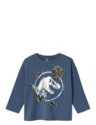 Name It Nmmsurinder Jurassic Ls Nreg Top Sky Blå