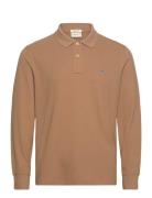 GANT Reg Shield Ls Pique Rugger Beige