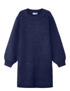 Name It Nkfomarian Ls Knit Dress Blå