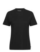 Lexington Clothing Stephanie Wool Blend Tee Svart