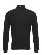 Blend Bhcodford Halfzip Knit Noos Svart