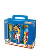 Paw Patrol Paw Patrol, 4-Delt Madkasse/Alu Flaske/Ske+Gaffel Blå