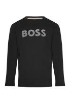 BOSS Long Sleeve T-Shirt Svart